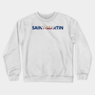 Drapeau Saint Martin Crewneck Sweatshirt